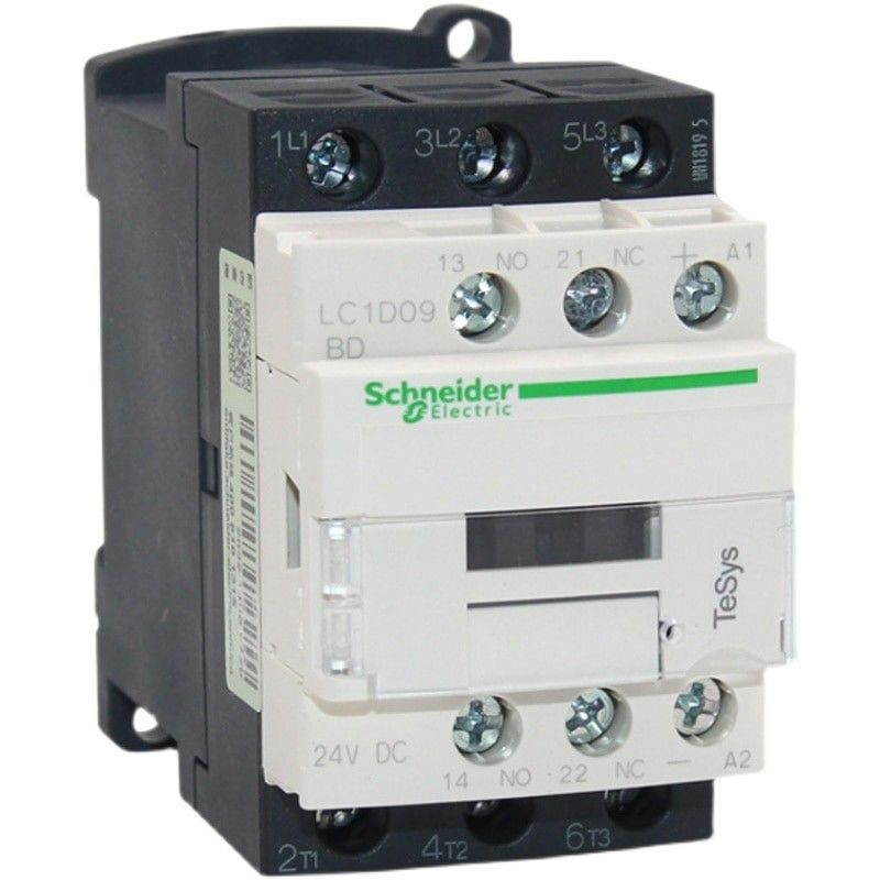 Контактор постоянного тока Schneider LC1D09 LCD12 LCD18 LCD25 BDC MDC FDC EDC 24 В постоянного тока 48 В постоянного тока 110 В постоянного тока 220 В постоянного тока LC1-D09 LC1-D12 LC1-D18 LC1-D2