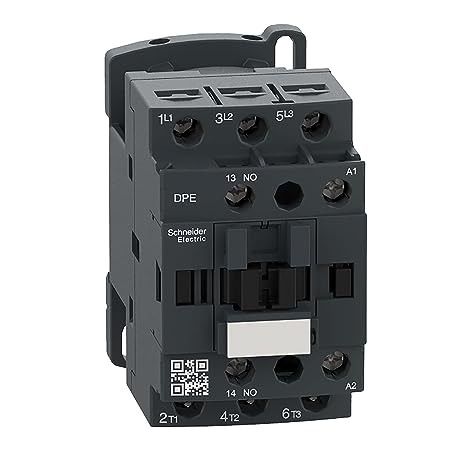 Schneider Electric - Контактор DPE18B7 Easy TeSys IEC, 7,5 л.с., 480 В, катушка 24 В переменного тока, крепление на DIN-рейку/винтовое крепление